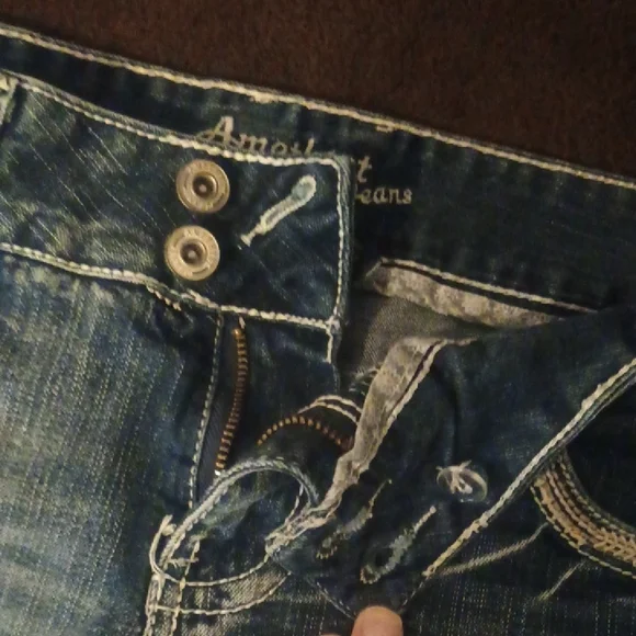 Amethyst Jeans Women's Blue Denim Shorts - Picture 4 of 4